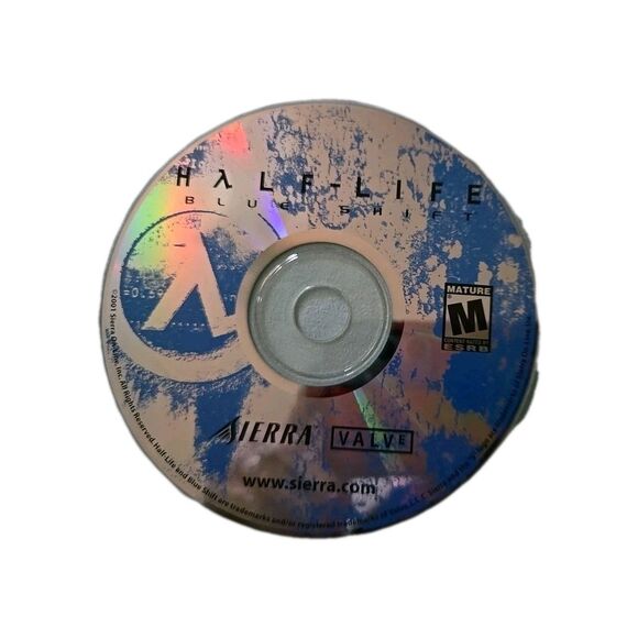 Rare Half-Life: Blue Shift (PC, 2001) Sierra Games Pre-owned Video Game, M Rated - Picture 1 of 2
